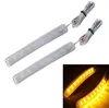 2x Amberwhite LED CAR Light Source Auto RearView Mirror FPC Turn Signal Lights Lamp Ny ankomst Universal Car 2PCSpair 9 SMD9575691