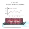 Hårrätare Hårborste luftkamrätare torktumlare platt järn rätare keramiska elektriska värmestylerverktyg 240126 drop Deliv Otnq0