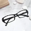 Solglasögon vazrobe svarta kvinnor som läser glasögon kvinnliga män rektangel Presbyopic Eyewear Anti Blue Spectacles Hyperopic 0 150 200 250 300