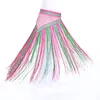 Scen slitage ankomst 13Kolors Belly Dance Clothes Accessories Stretchy Long Tassel Triangle Belt Hand virkning Hip Scarf