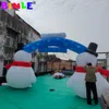 7mWx4mH (23x13.2ft) with blower wholesale Holidays Giant Outdoor Inflatable Christmas Decoration Snowman Arch For Sale
