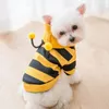 Vestuário para cães Suéter para animais de estimação Roupas quentes elegantes Dreses Outdoor Winter Fleece Fabric Cat Garment