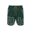 Rhude novo verão esportes shorts masculino lazer ao ar livre secagem rápida treinamento de basquete fitness shorts masculinos