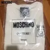 Scarves 2024 Luxury Brand Men T-shirt MOSCHINO Bear Cotton Tshirt Women's Fashion Large Couple Men's Short Sleeve Tee