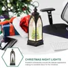 Night Lights Christmas Kids Xmas Gift Romantic Prorning Tablett Dekoration Lysande prydnadsskrivbord Elements Dekorationer