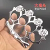 Thickened Designer Ghost Hand Buckle Tool Fist Cover Ring Tiger Finger Four Legal Travel JSII