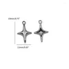 Anhänger Halsketten 10 Stück Awn Star Charms mit Loch für Ohrringe, Armbänder, Zubehör, Anhänger, Halskette, Schlüsselanhänger, Basteln, DIY-Schmuck