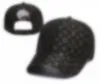 Cappellini da baseball tela maschi cappelli da design cappelli da donna con cappelli da donna lettere di fedora di moda cuccioli di berretto da uomo j4