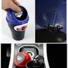 Interior Accessories Car Trash Garbage Can Auto Dust Case Holder Bin Box Car-styling Yellow Red Blue Black Gray