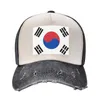Бейсбольная кепка с флагом Южной Кореи, летняя шляпа, фирменная мужская, женская, пляжная, мужская