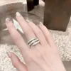 2Twist Ring Anillo Ring Serpentii Jewelry 3 Styles Ring 12 Style Jewelry Band Ring 18K Gold Plate Luxury Jewlry Sizer 6 7 8 9 Lover Jewelry Ring Lover Rings Set gåva gåva