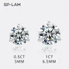 SP-LAM Studörhängen Kvinnor Sterling Silver 925 Classic Style Korean Fashion Small Earring Pendientes Gift 240131