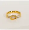 Cluster Rings Japan And South Korea Titanium Steel Rose Gold Belt Ring With Shell Tail Fashion Simple Personalized Index Finger