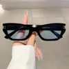 Sunglasses KAMMPT Cat Eye 2024 Stylish Vintage Korean Style Women Shades Trendy Fashion Brand Design Jelly Color Eyewear