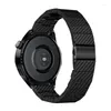 Bracelets de montre en Fiber de carbone, 20mm 22mm, pour Samsung 4 3, 41 45mm, Amazfit Bip GTS 2/3/2e/GTS 2 Mini/GTR Pro GT2Pro
