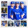 Duke Jersey 15 Kennie Taylor 42 Erikson Nichols 1 Ethan Murray 38 Michael Rothenberg 27 Bill Chillari Duke Blue Devils Maglie da baseball Custom Stitched Mens Youth