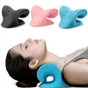 Accessoires pour détendre le cou et les épaules, civière, dispositif de Traction cervicale, oreiller chiropratique, nuage pour soulager la douleur, alignement de la colonne vertébrale