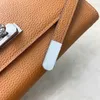 Best Quality Long Wallets Togo Card holders Designer Purse Passport Bags fashion cowhide Genuine leather Chain wallet For lady woman Come Serial Number and Box