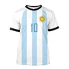 Мужская футболка Trade Аргентинская оригинальная футбольная рубашка короткая