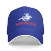 Boll Caps Baseball Cap Winchester Pistols Riffle skjutvapen Logo Men s Grey Snapback Hat toppade