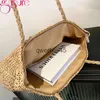 Shoulder Bags Gusure Women Summer Beac andbag Raan Woven andmade Knied Straw Large Capacity Totes Female Travel Soulder Bag BoemiaH24219