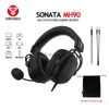 Cell Phone Earphones FANTECH MH90 3.5mm Wired Gaming Headset Surround Sound HIFI Multi Platforms Headphone For PC YQ240219