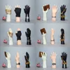 Schmuckbeutel, Handschuhe, Modellständer für Heimdekoration/Juweliergeschäft, Schwarz/Weiß/Hautton