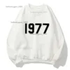 Mode Men's Pullover Sweatshirts Tracksuits Ess Jackets 1977 Essentialhoodies Sweater Män kvinnor huva sportkläder street Loose Sweatshirt Sports Hoodie SH2C