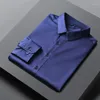 Männer Kleid Hemden Männer Schwarz Weiß Button Up Langarm Hohe Qualität Kleidung Sommer Für Casual Business Luxus Mode