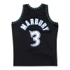 Garnett Timberwolve Kevin Basketball Jersey Minnesotas Latrell Sprewell Stephen Marbury Jr Isaiah Rider Wally Szczerbiak Mitchell 및 Ness 후퇴 크기 S-XXL