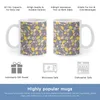 Mugs Gingko Love White Mug Coffee Tea Cups 330Ml Floral Pattern Leafs Fall Flower Delicate