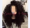 Amerikaanse haarstijl afro kinky krullend kan gevlochten haarkant pruiken baby haar synthetische kant hittebestendige kammen83883706853619