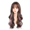 Wig damskie Długie włosy bar barwiony różowa lolita qi liu hai słodka grupa dziewczyn w grupie fryzury