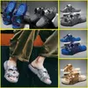 Primavera verão chinelo leve plano antiderrapante sapatos crânio design única banda forma de crânio chinelos slides para homem 40-47