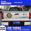 Für Toyota Tundra LED Rücklicht Montage 14-19 Bremse Reverse Parkplatz Laufende Lichter Streamer Blinker Anzeige Rücklicht montage