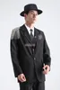 American Vintage Rhinestone Street Dance Coat Standard Arena Popping Top Suit Men Locking Overcoat Long Length Hiphop Garment