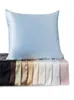 19 Momme Silk Pillowcase 100 Nature Mulberry Silk Pillow Case z ukrytym zamkiem błyskawicznym 15 Kolory Zdrowe życie satynowe poduszki 8581355