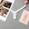 Women's Panties Sexy Low Waist Mini Deep V Thong Breathable One Line Bikini Bottom Thongs Female Panty Women Underwear