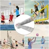 Wrist Support 2Pcs Volleyball Arm Sleeves Thumb Hole Design Super Soft High Elastic Breathable Forearm Padded Drop Delivery Sports Out Otirv