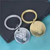 Anahtarlıklar Nedar Norse Viking Viking Musluğu Phoenix Totem Rune Keychain İskandinav Sun God Kuş Kolye Keyting Tılsım Tılsım Mücevher Anahtar Zincir Hediye Bijoux