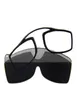 TR90 Pince Nez Style Nose Resting Pinching Portable Pincenez Reading Glasses No Arm Old Men Women1495085