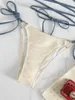 Neue sexy Damen-Designer-Bikini-Sets, transparente Trägerform, Badeanzüge, Damen-Badeanzüge, Badebekleidung, Strand-Badebekleidung für Damen, gemischte Badebekleidung von Luxusmarken