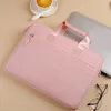 Valigette Borsa per laptop funzionale durevole Custodia a manica per notebook da 14/15,6 pollici Custodia impermeabile alla moda con motivo pied de poule