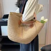 Shoulder Bags Boemian Style Beac ig Capacity andmade Straw andbag Totes Casual Travel Bag Sopping Pack Purse WomenH24219