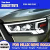 Akcesoria samochodowe Lampa główna do BMW x5 x6 F15 F85 LED Reflektor 13-19 Wskaźnik sygnału skrętu Dynamiczny strupr