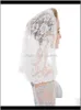 Wraps Hats Scarves Gloves Fashion Aessoriesheadscarf Wedding Bride Lace Women Girl Headscarf Muslim Headdress Handmade Shawl La3038661