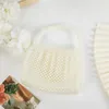 Beautifully woven shell pearl purse stylish purse handmade beaded purse lady travel handbag wedding party dinner bag 240126