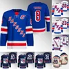 NY Rangers Jacob Troubba Jersey Matt Rempe Mika ZibaneJad Chris Kreider Alexis Lafreniere Artemi Panarin Adam Fox Igor Shesterkin K'andre Miller Erik Gustafsson