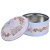 Storage Bottles Candy Holder Christmas Gift Packaging Tin Box Cookie Jar Elk Tins Sweet Container