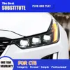 Front Lamp Car Styling DRL Daytime Running Light For Cadillac CT5 LED Headlight Assembly 19-21 High Beam Turn Signal Car Accessories